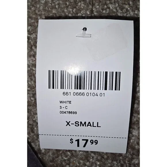 Forever 21 White Crochet Knit Lace-Up Crop Top X-Small - Picture 5 of 7